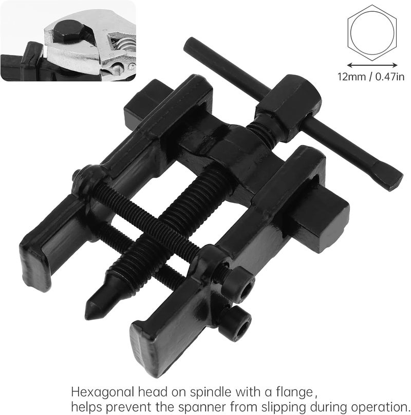 ChgImposs 2 Inch 2-Jaw Gear Puller, Adjustable CR-V Steel Bearing & Gear Separator Tool for Removing Bearings, Pulleys, Flywheels, Auto Mechanic Repair Tool - Image 5